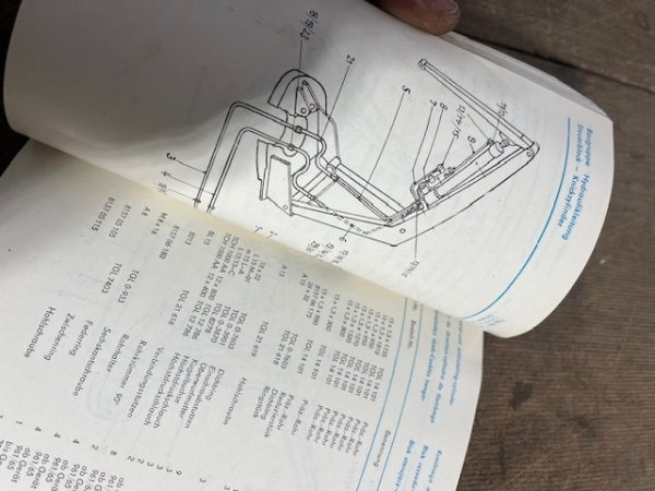 Ersatzteil-Katalog Hydraulischer Universallader T 157/2 Empor Original